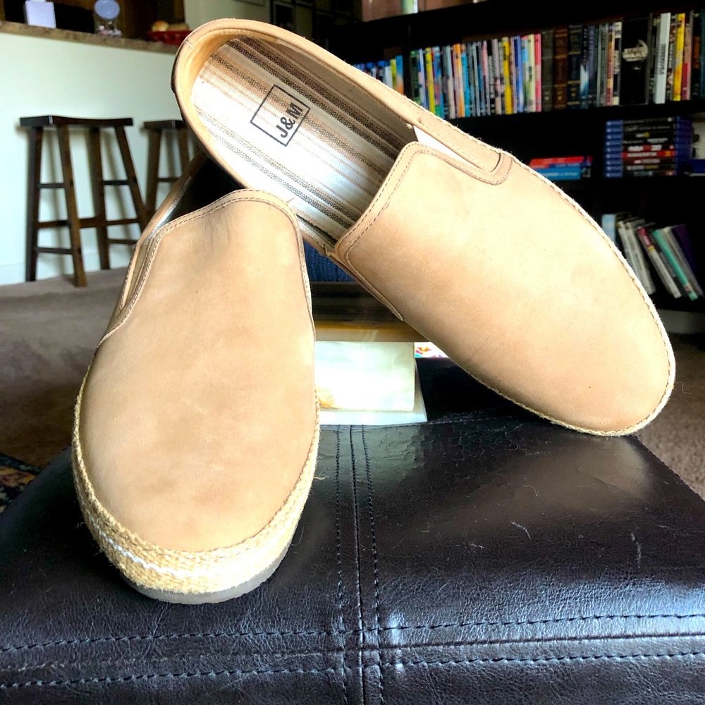 Men’s J&M tan Loafer Slip-On